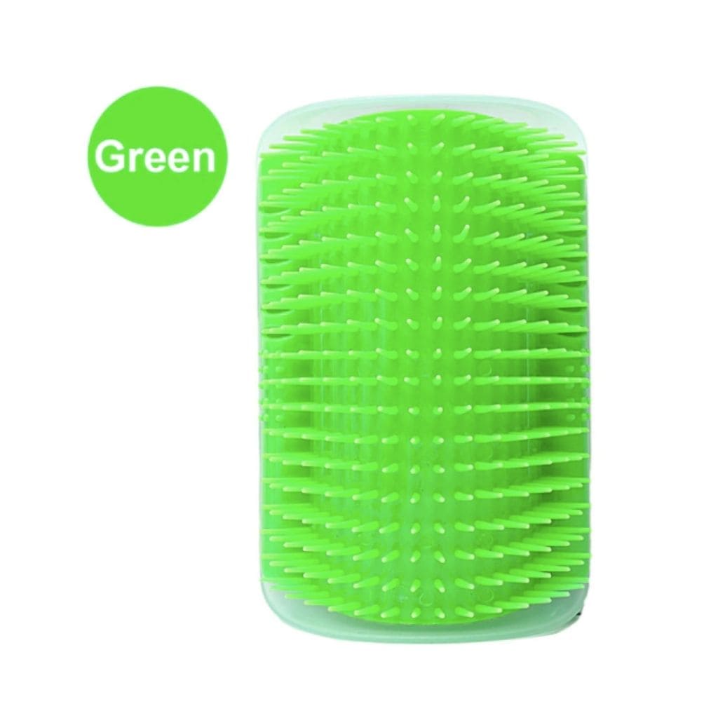 Brosse de massage à fixer pour chat