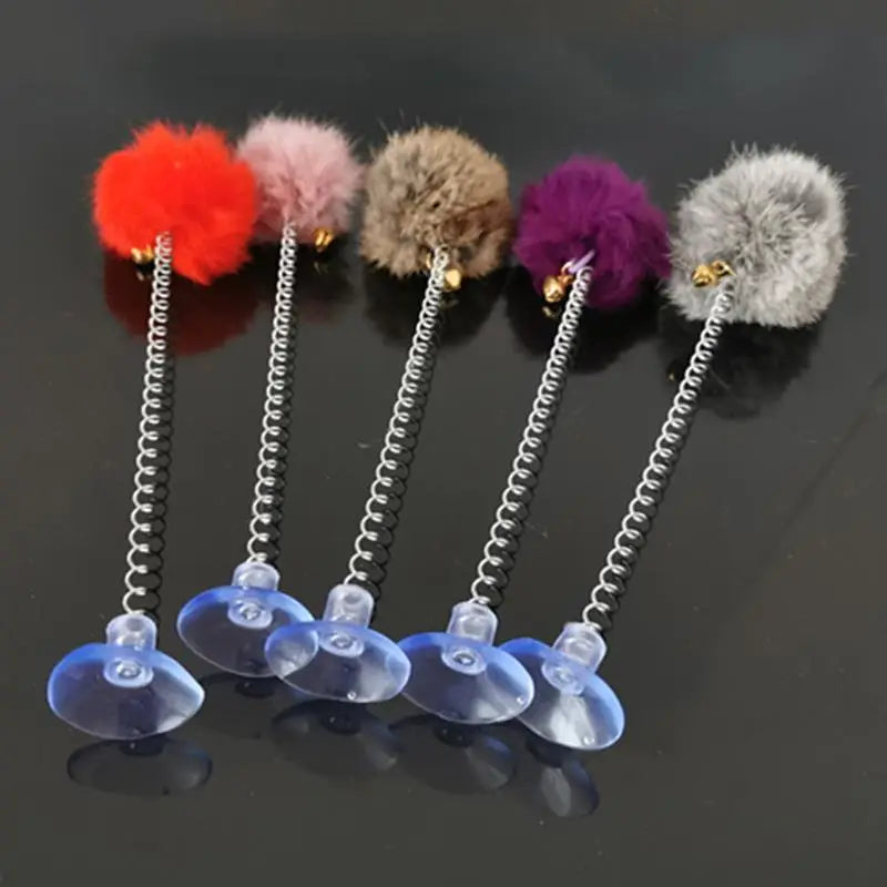 Baguette pompom à ventouse