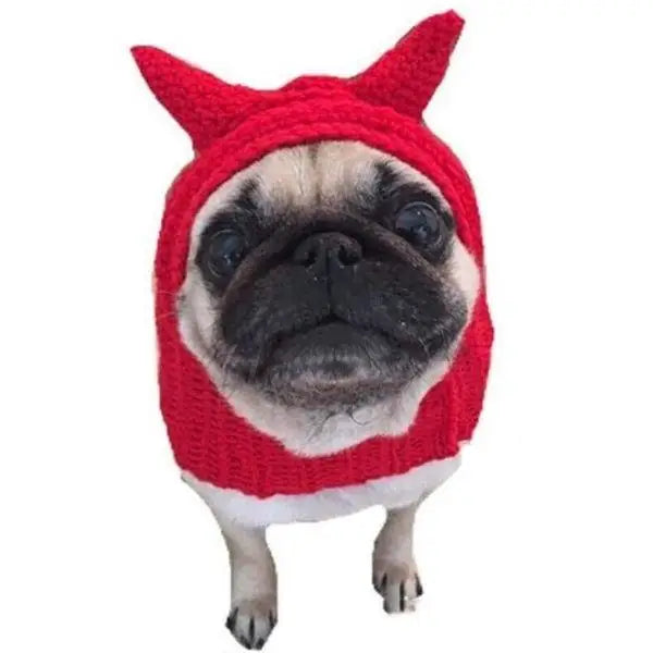 Bonnet pour Chien Diable au Crochet