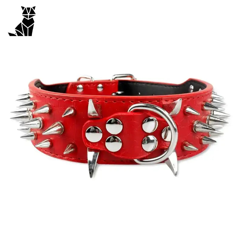 Collier Chien Clouté Ajustable Ultra Confortable
