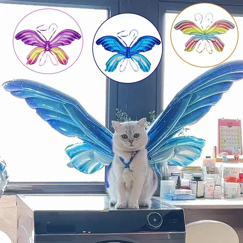 Chat assis sur le poêle dans le kit d’accessoires Butterfly pour la décoration des fêtes d’anniversaire