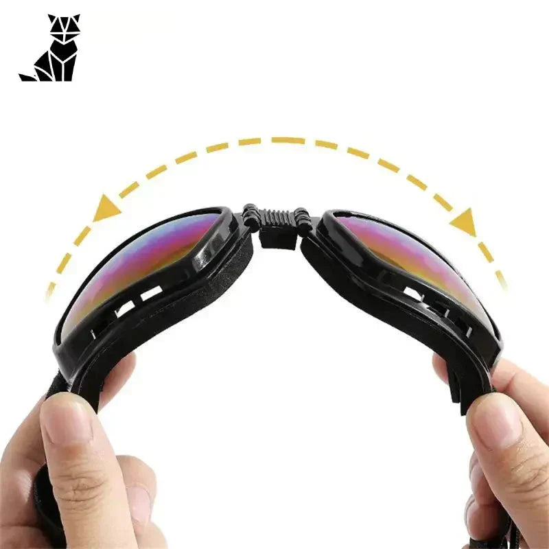 Lunettes de soleil pour chien : Protection UV pour les promenades ensoleillées - Accessoire élégant pour les animaux de compagnie et leurs propriétaires