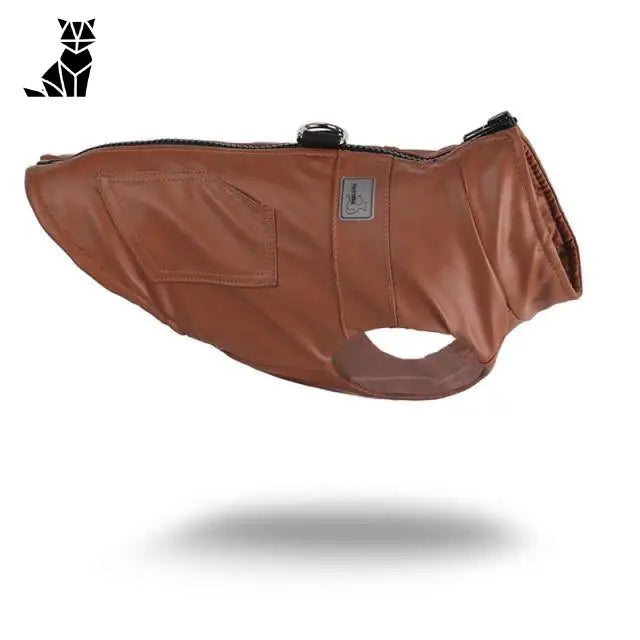 Manteau Harnais En Cuir Imperméable Pour Chien