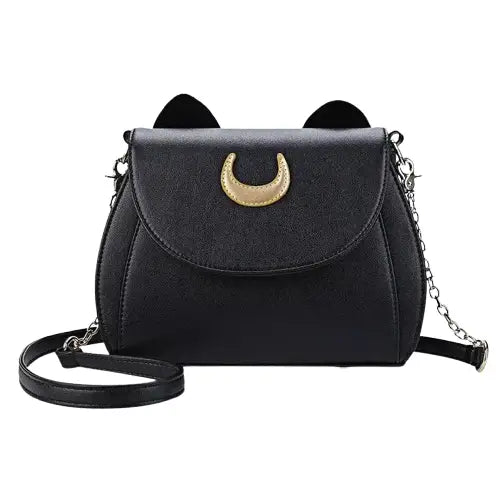 Sac à Main élégant Au Motif Chat Sobre - Style Et Compliments Assurés - Noir Transparent Background
