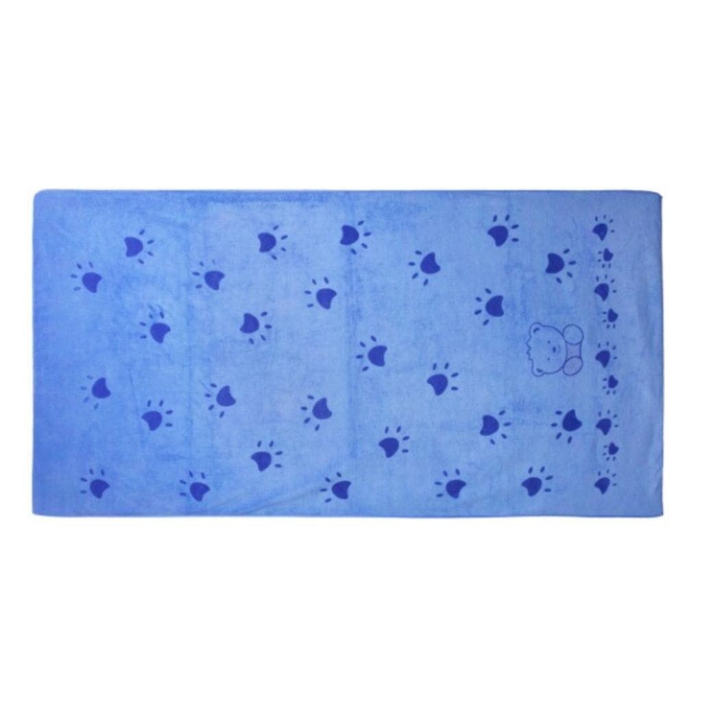 Serviette de bain en super fibre pour chien